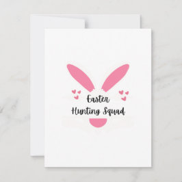 Påsk Hunting Squad på a Julkort