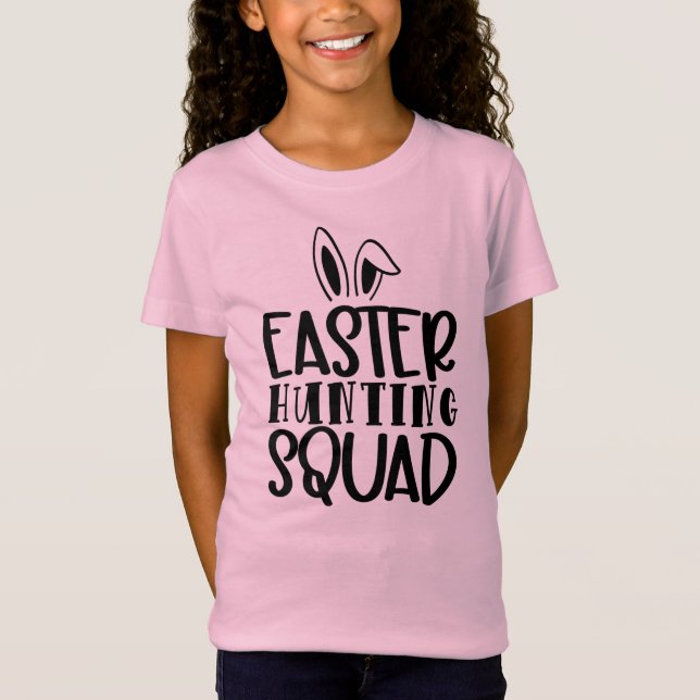 Påsk Hunting Squad T Shirt (Framsida)