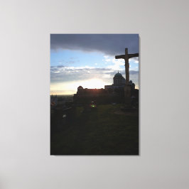 Påsk i Esztergom Ungern Canvastryck