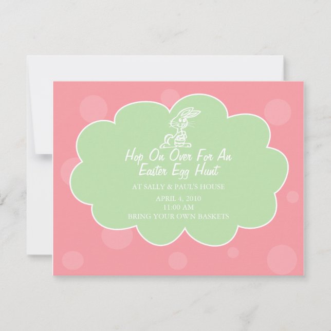 Påsk Inbjudningar (Framsida)