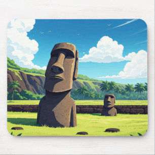 Påsk Island Chile Moai Travel Musmatta