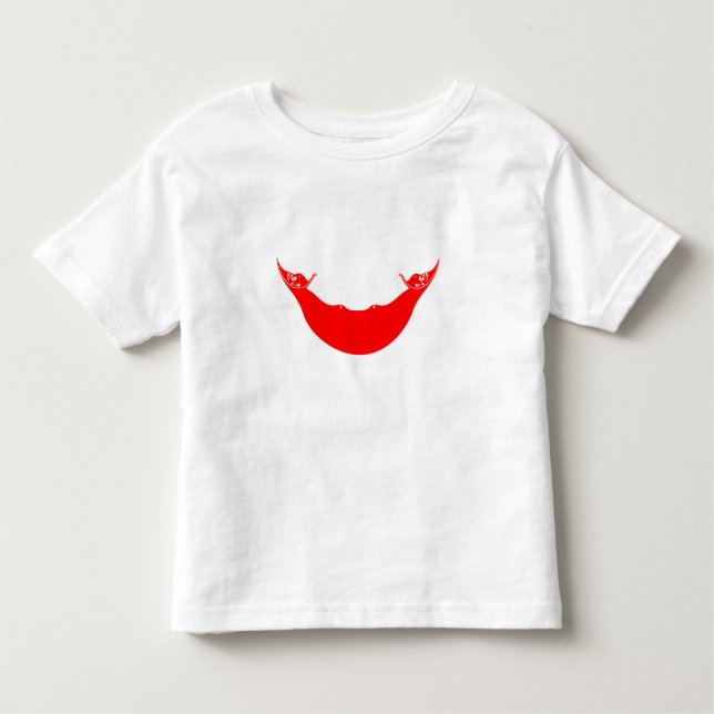 Påsk Island Flagga T Shirt (Framsida)