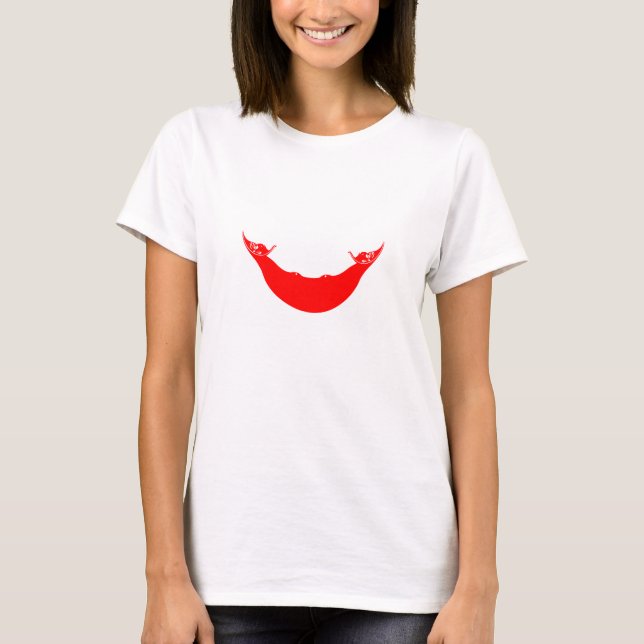 Påsk Island Flagga T Shirt (Framsida)