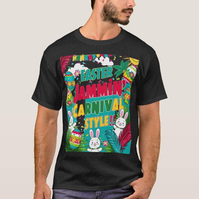 påsk jammin carnival stilar shirt t (Framsida)