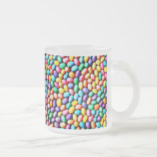Påsk Jelly Beans Frostad Glasmugg