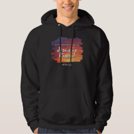 Påsk JESUS ÄR RISEN Christian Hoodie