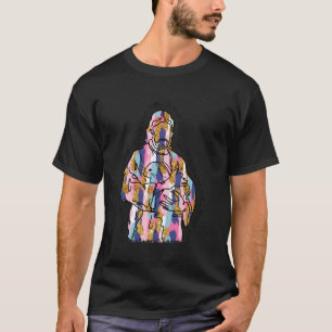 Påsk Jesus Kanin Han Är Uppstånden Religiös Kristn T Shirt
