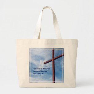 Påsk JESUS Power Namn Christian Kor Jumbo Tygkasse