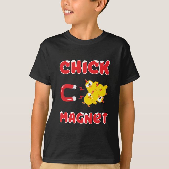 Påsk Joke - Chick Magnet T-Shirt (Framsida)