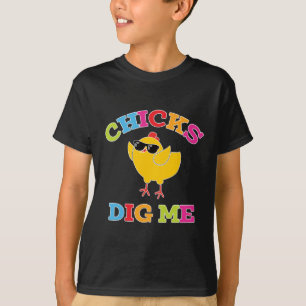 Påsk Joke - Chickar Gräver mig T Shirt