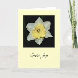 "Påsk Joy" Daffodil-hälsningskort Helgkort