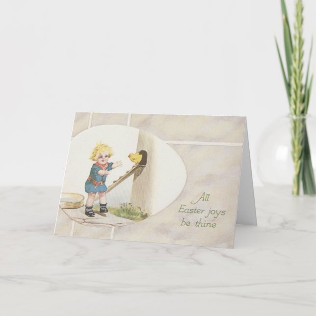 Påsk Joy Helgkort (Framsida)