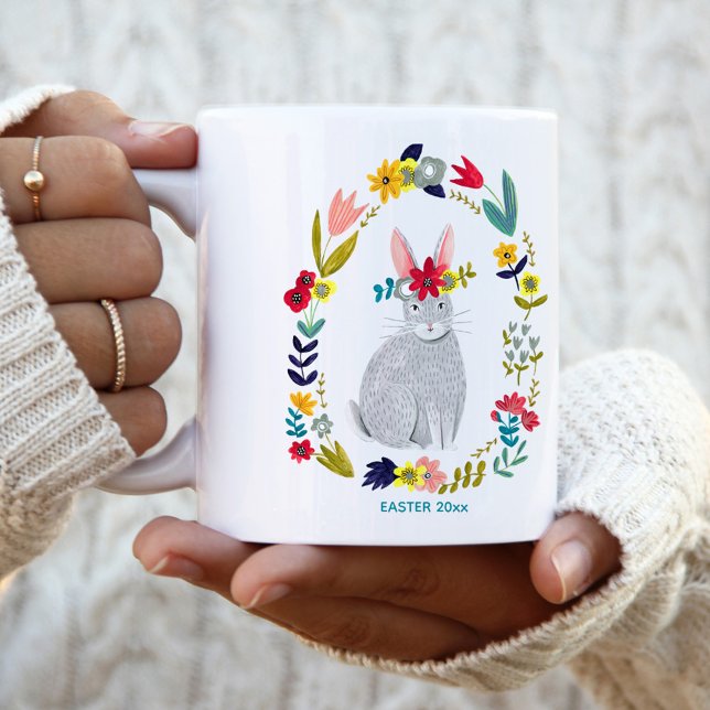Påsk kanin kaffemugg (Skapare uppladdad)
