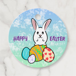 Påsk-kanin på Påskägget Gåvor Etiketter