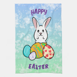 Påsk-kanin på Påskägget Kökshandduk