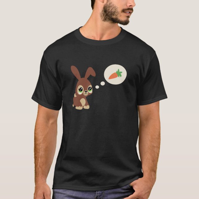 påsk kanin tee (Framsida)