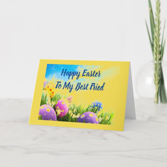 PÅSK KÄRLEK TILL MIN ***SISTER*** HELGKORT (Framsida)