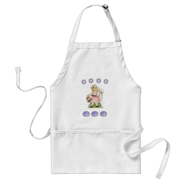 Påsk Kitchen Apron Förkläde (Framsidan)