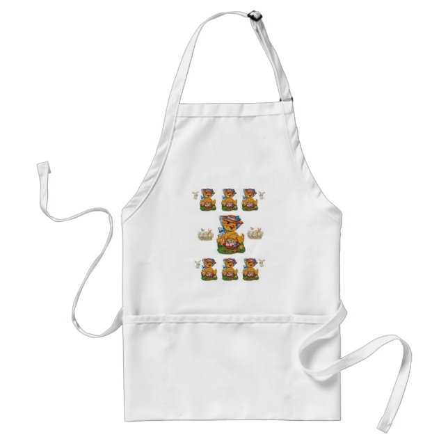 Påsk Kitchen Apron Förkläde (Framsidan)