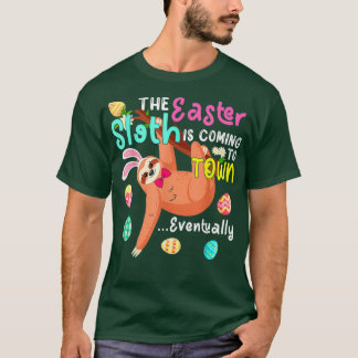 Påsk kommer att bli en fantastisk Påskhare Sloth a T Shirt