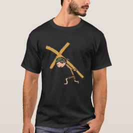 Påsk Kor Crucifix T Shirt