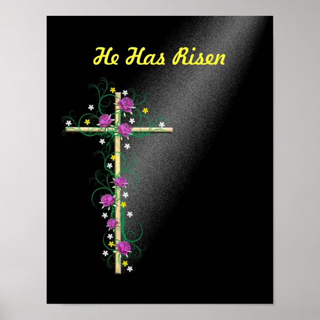 Påsk Kor Jesus Resurrecension Poster (Framsidan)