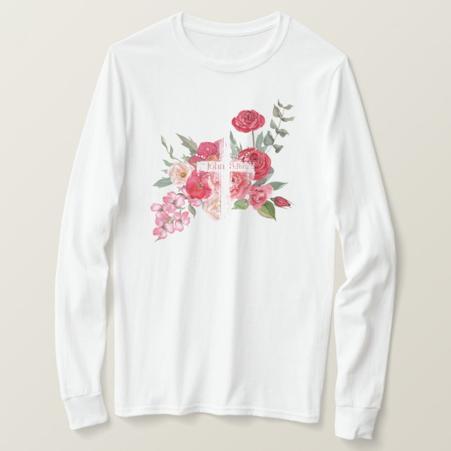 Påsk/Kor/John3:16/Jesus T Shirt (Design framsida)