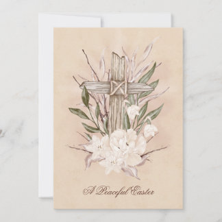 Påsk Kor-kort fredligt Påsk Tack Kort