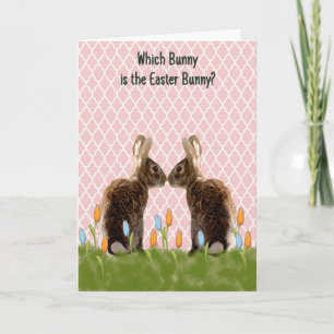 Påsk-kort för barn, som Bunny är Påskhare Kort