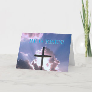Påsk-kort för religiösa helgkort