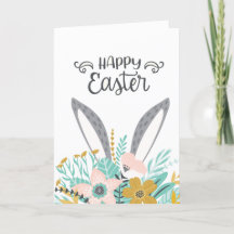 Påsk-kort - Glad påsk Bunny Öron