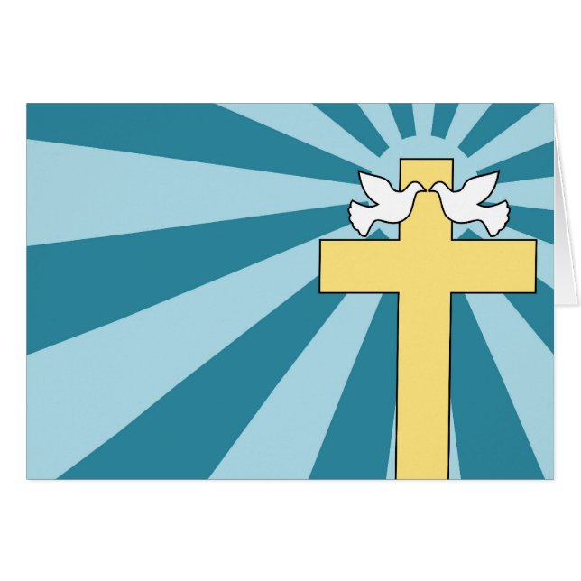 Påsk-kort Hälsningskort (Framsidan Horizontal)