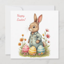 Påsk-kort i mjuk pastel färg julkort