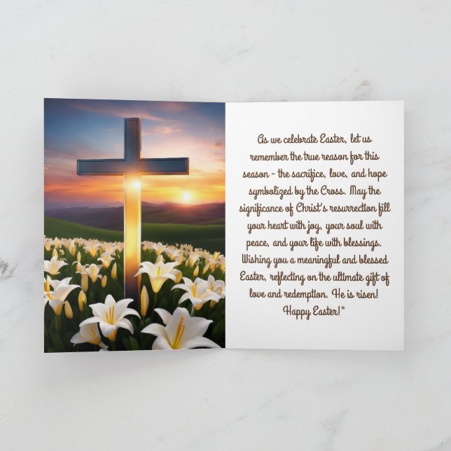 Påsk-kort. : kort (Inuti)