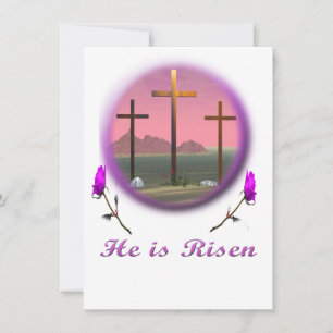 Påsk-kort Kristus är Risen Julkort
