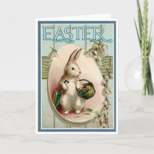 Påsk-kort med Bunny Helgkort