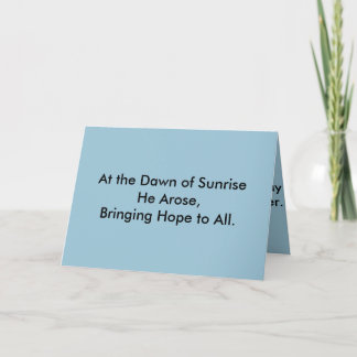 Påsk-kort (Religiösa) Helgkort