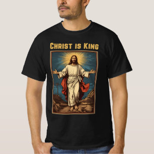 Påsk Kristus är Kung Christian T Shirt