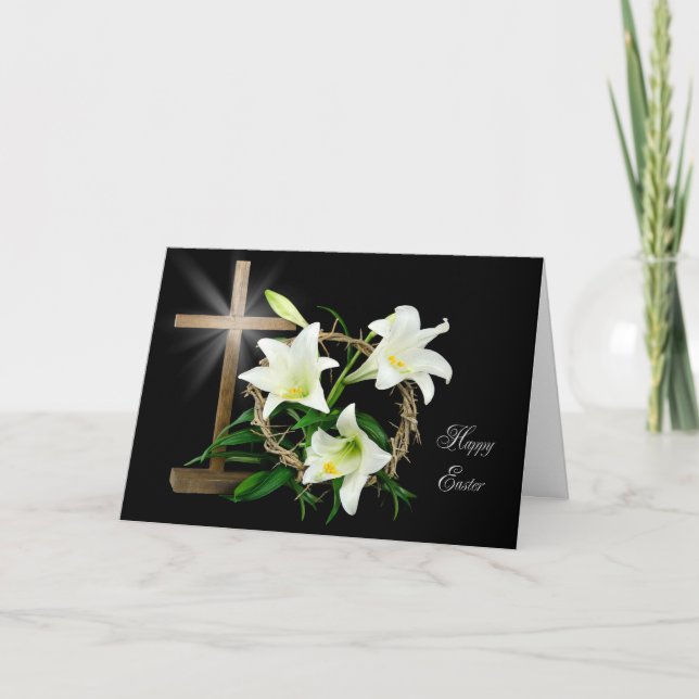 Påsk Krona Helgkort (Framsida)