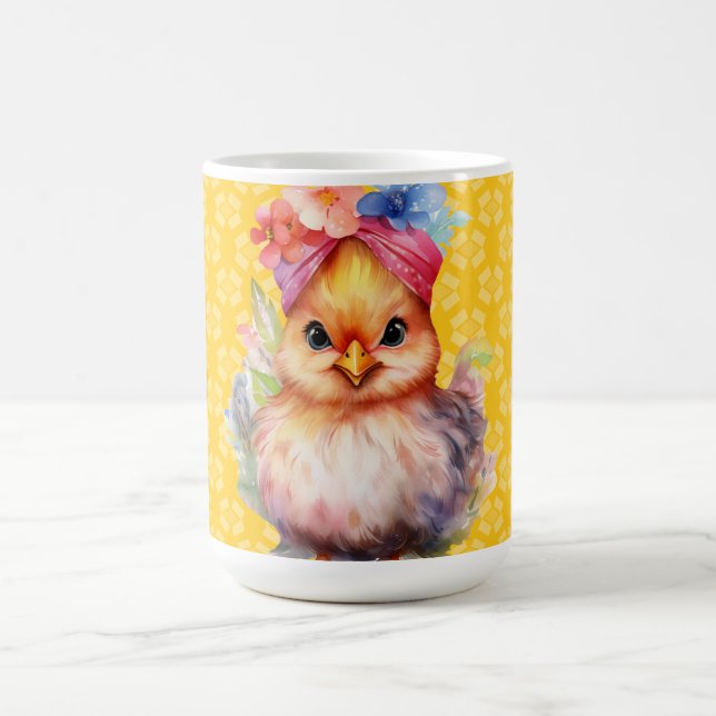 Påsk-kyckling Gult 16 Kaffemugg (Center)