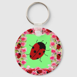 Påsk Ladybug Nyckelring