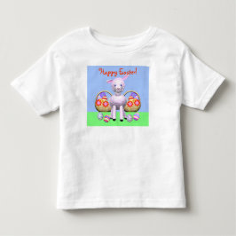 Påsk Lamb och Basket Tröja