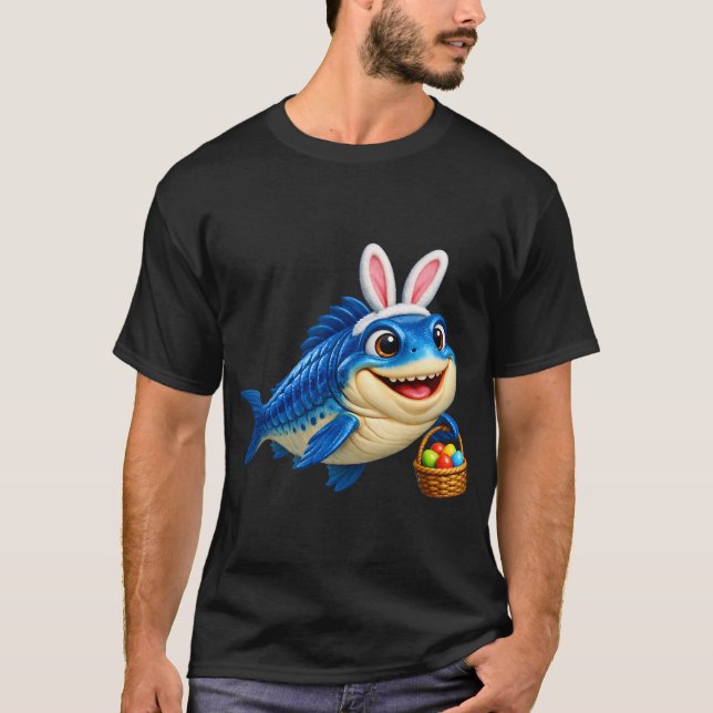 Påsk Leedsichthys 2 T Shirt (Framsida)