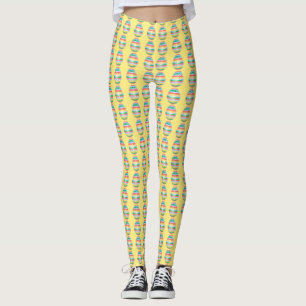 Påsk Leggings Påskägg Legging Byxor Anpassning