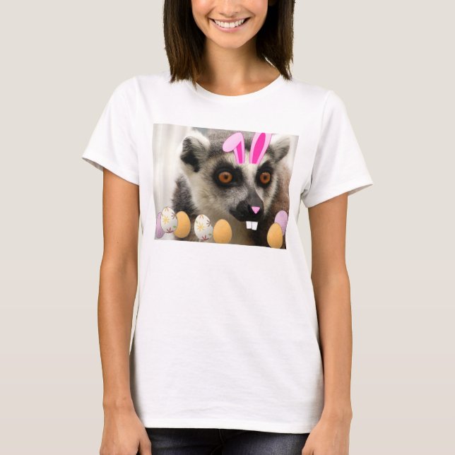 Påsk Lemur T-shirt (Framsida)