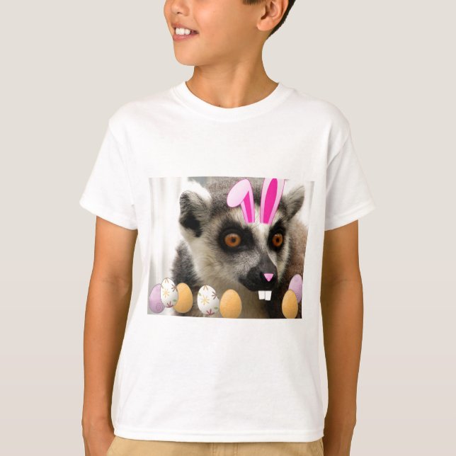 Påsk Lemur T-shirt (Framsida)