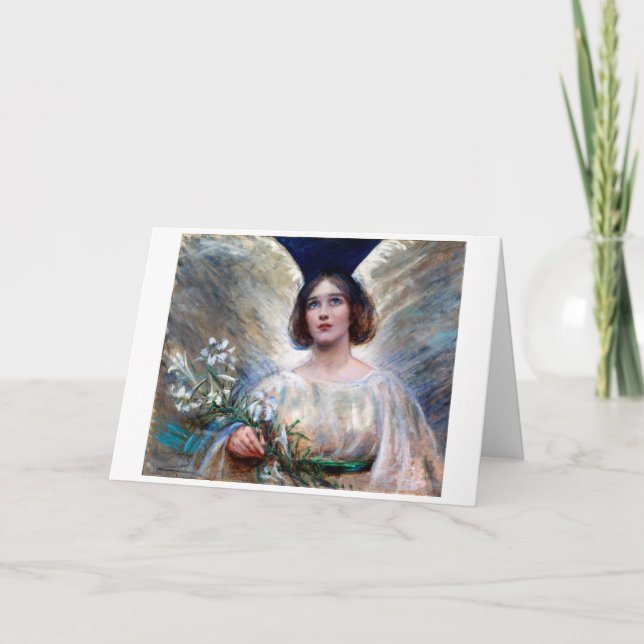 Påsk Lilies av Alice Pike Barney Tack Kort (Framsida)