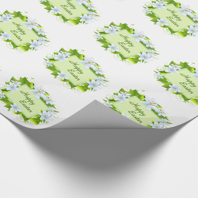 Påsk Lilies Presentpapper (Hörn)