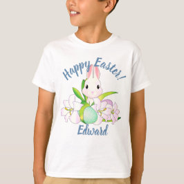 Påsk Lilies & Sweet Bunnies T Shirt