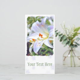 Påsk lily [Flat Guide Card] 案 内 状 Meddelande